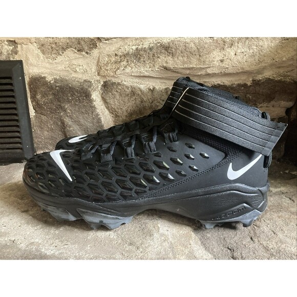 Nike Force Savage Pro 2 Shark Football Cleats Black Men Size 16 BV5448-001 New